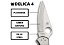 CANIVETE IMPORTADO SPYDERCO DELICA 4 LISO - Imagem 4