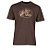 CAMISETA BASS PRO SHOPS LOGO GRANDE FRENTE MARRON GG - Imagem 1