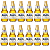 KIT 12 CERVEJA MODELO - Imagem 1