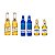 KIT 3 CERVEJAS MILLER , MODELO E BUD 2 UN CADA - Imagem 1