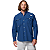 CAMISA COLUMBIA PFG BAHAMA II MANGA LONGA AZUL GG - Imagem 1