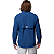 CAMISA COLUMBIA PFG BAHAMA II MANGA LONGA AZUL GG - Imagem 2