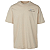 CAMISETA BASS PRO SHOPS PRETA COM ITENS DE PESCA NAS COSTAS - Imagem 1