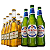 KIT COM 6 CERVEJAS MILLER E PERONI 3 UN CADA - Imagem 1
