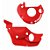 PROTETOR TAMPA DO MOTOR CRF 250F AMX VERMELHO - Imagem 1