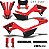 KIT GRÁFICO ADESIVO CRF 250F - 2018 A 2023 - HONDA T-RED - Imagem 1