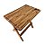 Mesa Dobrável para Churrasco Madeira Teca - Imagem 2