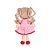 BONECA METOO MINI ANGELA TICA - Imagem 2