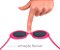 Óculos de Sol Bebê Pink Proteção 100% UVA/UVB (3 a 36m) - Buba - Imagem 5