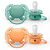 Chupeta Avent Ultra Soft Dupla Verde e Laranja 0-6M - Imagem 2