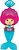 Buba Sereia Treme Treme – Colorido - Imagem 1
