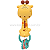 Girafa Musical com Mordedor - Imagem 2
