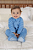 Macacão Fleece Azul Jeans - Imagem 1