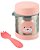 Pote térmico com talher gatinha rosa | Skip Hop - Imagem 2