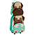 Mala De Rodinha Infantil Zoo cachorro Pug Skip Hop - Imagem 2