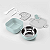 Kit Com Tigela 2 Estagios, Colher E Tesoura Azul - Imagem 4