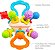 Mordedor Bola Atomic Soft Ball Flexível Colorida Divertida Para Bebê - Buba - Imagem 2