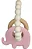 Mordedor em Silicone e Bambu Elefante Rosa (4m+) - Buba - Imagem 3
