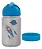 Garrafa Térmica Infantil Inox Escolar Flip 350ml 8h Premium Cor Azul - Imagem 2