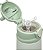 Garrafa Copo Térmico Parede Dupla Ursinho  Verde - Buba 320ml - Imagem 4
