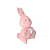 Pelúcia Büp Bunny Rosa - Imagem 3