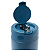 Pote Térmico Com Talher 500Ml Azul Escuro Büp One - Imagem 2