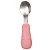 Buba Kit Talheres Cabo Em Silicone Rosa - Imagem 4