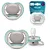 Chupeta  Ultra  Air Unitar. Cinza E Verde 18M+ - Philips Avent - Imagem 1