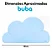 Jogo Americano Azul em Silicone Infantil Buba - Imagem 2