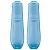 Kit  2 Colheres  Dobraveis  Azul - Imagem 2