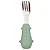 Kit Talheres de Inox e Cabo de Silicone Verde - Buba - Imagem 3