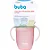 Copo de  Treinamento 360º Com Alça - 210ML Rosa - Buba - Imagem 1
