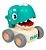 Carrinho Dino Com Fricção E Apito Verde Bebê 12M - Imagem 1