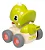 Carrinho Dino Com Fricção E Apito Verde Claro Bebê 12M - Imagem 4