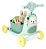 Triciclo Patinete Infantil Ouriço Porco Espinho Skip Hop Verde-claro - Imagem 4