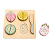Brinquedo De Madeira Kit Frutas Com Corte Büp Baby - Imagem 3