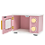 Brinquedo De Madeira Forno Micro-ondas Rosa Büp Baby - Imagem 3