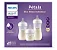 kit triplo mamadeiras cor transparente Philips Avent Pétala - Imagem 6