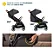Carrinho Spark Plus Com Bebê Conforto E Base Veicular Safety - Imagem 7