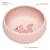 Pratinho Fundo Bebê Bowl Em Silicone Com Ventosa Buba - Rosa - Imagem 2