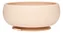 Pratinho Fundo Bebê Bowl Em Silicone Com Ventosa Buba - Bege - Imagem 3