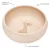 Pratinho Fundo Bebê Bowl Em Silicone Com Ventosa Buba - Bege - Imagem 2