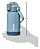 Garrafa Térmica Inox 360ml Buba Azul - Imagem 5