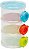 Potes Empilháveis Buba para Leite em Pó Coloridos - Imagem 6