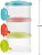 Potes Empilháveis Buba para Leite em Pó Coloridos - Imagem 1