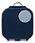 Lancheira Bbox 1l Com 4 Divisórias /Azul Escuro - Imagem 1