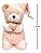 Ursinho Que Reza Bege Pelúcia 24 cm - Imagem 4