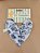 Babador Bandana Impermeavel- Azul Estampado - Imagem 1