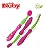 Kit Cuidado Oral Nuby 3 Estágios Rosa BPA Free - Imagem 1