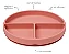 Pratinho Infantil Silicone Ventosa Buba Rosa - Imagem 2